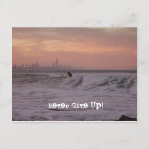 Carte Postale N'Abandonne Jamais !