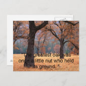 Carte Postale N'abandonne pas (Devant / Derrière)