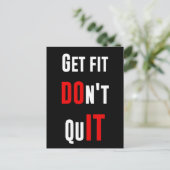 Carte Postale N'abandonnez pas FAIRE Citer la sagesse (Debout devant)