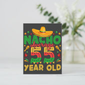 Carte Postale Nacho Average 55 Year Old Cinco de Mayo (Debout devant)