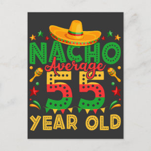 Carte Postale Nacho Moyenne 55 ans Cinco de Mayo