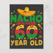 Carte Postale Nacho Moyenne 60 ans Cinco de Mayo (Devant)