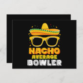 Carte Postale Nacho Moyenne Bowler Cinco De Mayo Nacho Moyenne B (Devant / Derrière)