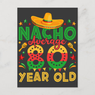 Carte Postale Nacho Moyenne Cinco de Mayo 80 ans