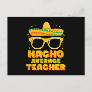 Carte Postale Nacho Moyenne Enseignant Cinco De Mayo Corresponda