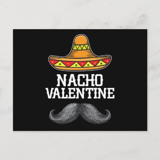Carte Postale Nacho Valentines Day Mari espagnol mexicain (Devant)
