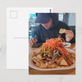 Carte Postale Nachos chargés (Devant / Derrière)