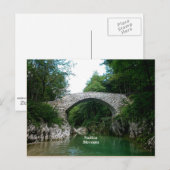 Carte Postale Nadiza Slovénie, Nadiza (Devant / Derrière)