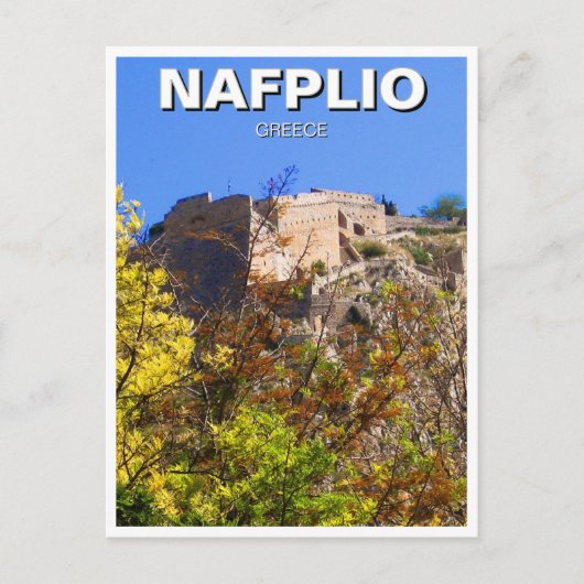 Carte Postale Nafplio Grèce Travel (Devant)