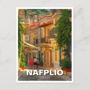 Carte Postale Nafplio Grèce Travel
