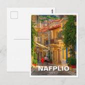 Carte Postale Nafplio Grèce Travel (Devant / Derrière)
