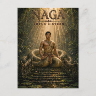 Carte Postale Naga Lotus Citerne Dark Cinema