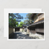 Carte Postale Nagamachi Samurai District : Kanazawa (Devant / Derrière)