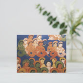 Carte Postale Nagas et Devas Bouddhiste Tibet du XIe siècle (Debout devant)