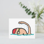 Carte Postale Nage (Debout devant)