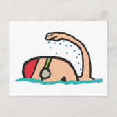 Carte Postale Nage (Devant)