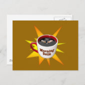 Carte Postale Nage du matin... (Devant / Derrière)