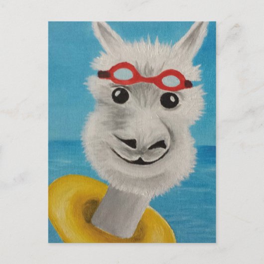 Carte Postale Nager (Devant)