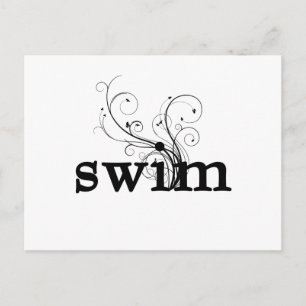 Carte Postale nager