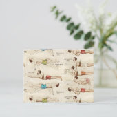 Carte Postale Nageurs français vintage (Debout devant)