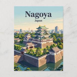 Carte Postale Nagoya, Japon