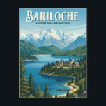 Carte Postale Nahuel Huapi Lake<br><div class="desc">San Carlos de Bariloche is often called the 'Switzerland of Argentina' because of its alpine architecture and stunning lake district setting. The deep blue waters of Nahuel Huapi Lake are surrounded by dense forests of coihue and cypress trees. In the winter, Bariloche is a hub for skiing at Cerro Catedral,...</div>