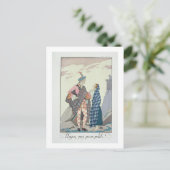 Carte Postale N'aie pas peur, petit ! 1922 (impression pochoir) (Debout devant)