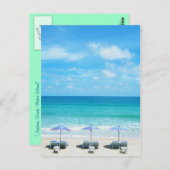 Carte Postale Naiharn Beach, île de Phuket (Devant / Derrière)