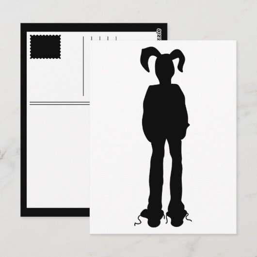 Carte Postale nain de singe (Devant / Derrière)