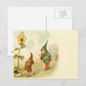 Carte Postale Nain et Dandelion (Devant / Derrière)