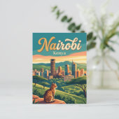 Carte Postale Nairobi Kenya (Debout devant)