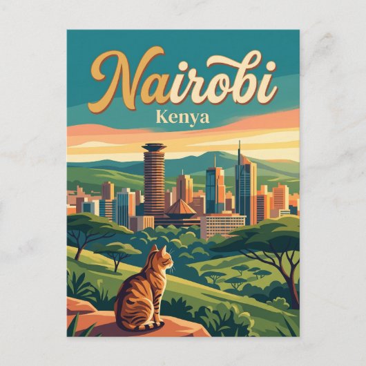 Carte Postale Nairobi Kenya (Devant)