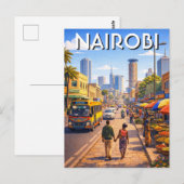 Carte Postale Nairobi Kenya (Devant / Derrière)