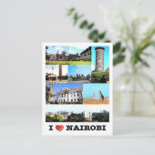 Carte Postale Nairobi - Kenya - J'aime - (Debout devant)
