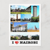 Carte Postale Nairobi - Kenya - J'aime - (Devant)