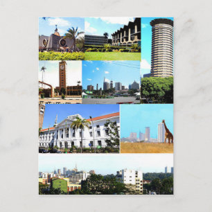 Carte postale Nairobi Montage, Kenya