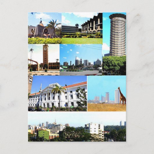 Carte postale Nairobi Montage, Kenya (Devant)