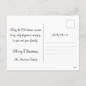 Carte postale Naissance De Jésus (Dos)