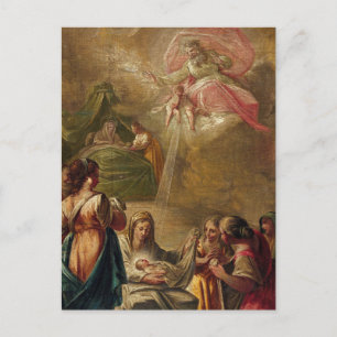 Carte Postale Naissance de la Vierge par Francesc Pla i Duran