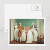 Carte Postale Naissance de l'héritier, c.1799 (huile sur toile) (Devant / Derrière)