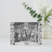 Carte Postale Naissance de Louis, Dauphin (Debout devant)