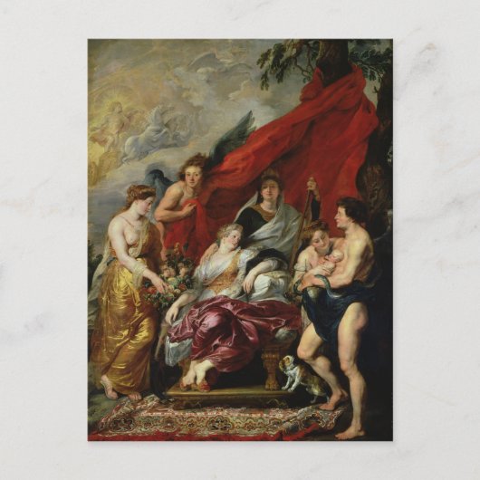 Carte Postale Naissance de Louis XIII à Fontainebleau (Devant)