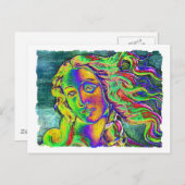 Carte Postale Naissance de Vénus Rough Edge (Devant / Derrière)