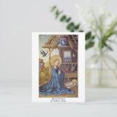 Carte Postale Naissance Du Christ Par Stefan Lochner (Debout devant)