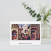 Carte Postale Naissance, Éducation Par Fra Angelico (Debout devant)