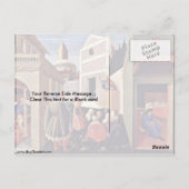 Carte Postale Naissance, Éducation Par Fra Angelico (Dos)