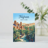 Carte Postale Najran Arabie Saoudite (Debout devant)