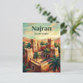 Carte Postale Najran Arabie saoudite (Debout devant)