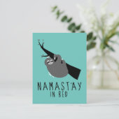 Carte Postale namast'ay en paresse de lit (Debout devant)