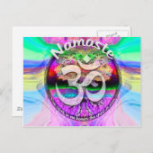 Carte Postale Namaste (Devant / Derrière)